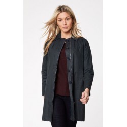 Black trench coat for women
