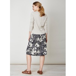 natural skirt in lyocell and organic cotton