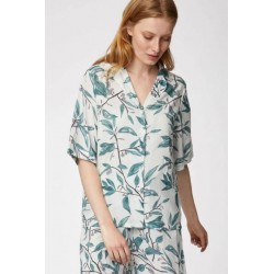 Pyjama femme en coton bio short et top
