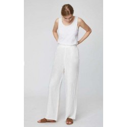 Pantalon 100% chanvre blanc Femme