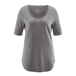 T-Shirt végan en chanvre et coton bio : clair ou foncé