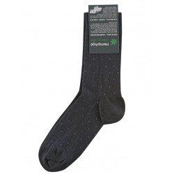 Black Hemp socks : blue or...