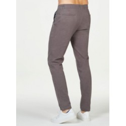 Walnut grey classic organic cotton pants