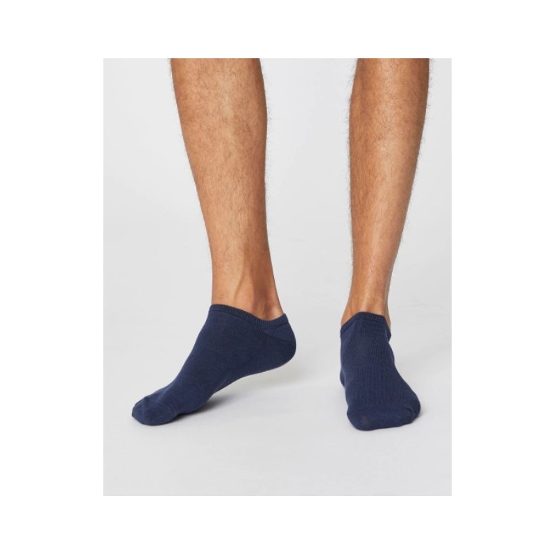 Blue bamboo socks for men