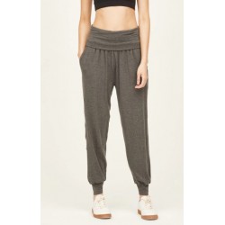 Loungewear bamboo sweatpants for women dark grey