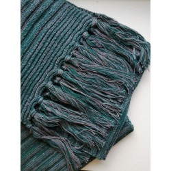 Hemp and organic recycled scarf