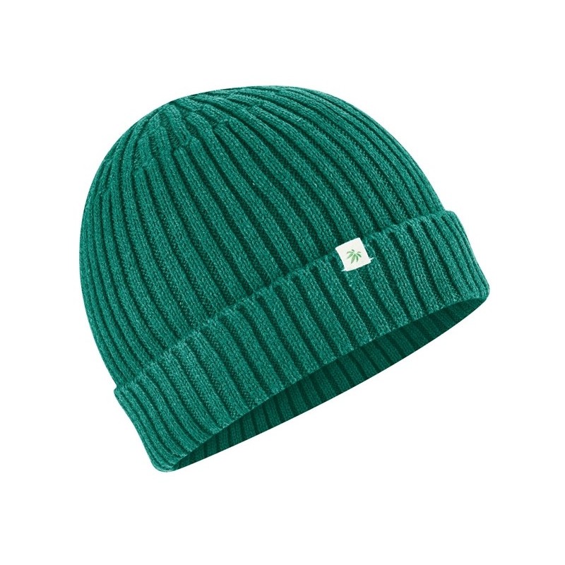 warm knitted cap made of hemp-cotton unisex