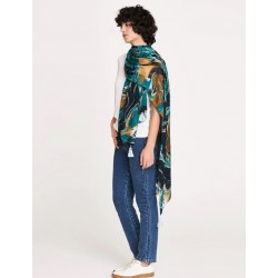 cia lenzing™ ecovero™ printed shawl scarf