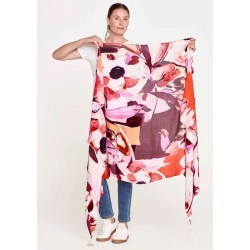 lenzing™ ecovero™ floral shawl scarf - multi