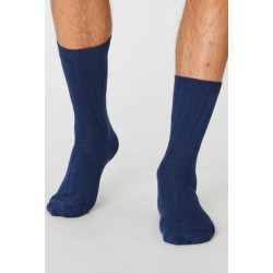 Navy Hemp socks for men
