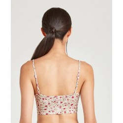 Bamboo Jersey Bralet floral