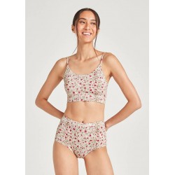 Bamboo Jersey Bralet floral
