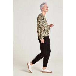 Soft Bamboo and Organic Cotton Printed Jersey Top