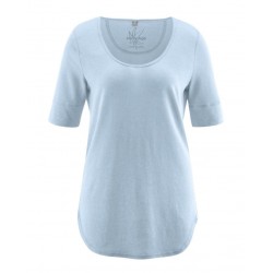 T-Shirt végan en chanvre et coton bio : clair ou foncé