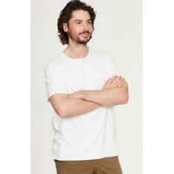 T-shirt en chanvre et coton bio homme blanc
