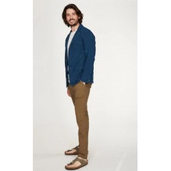 Indigo jersey blazer Men