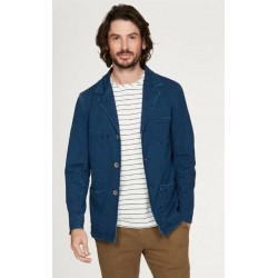 Blue Jean jersey blazer Men