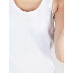 White GOTS organic cotton Slip Dress